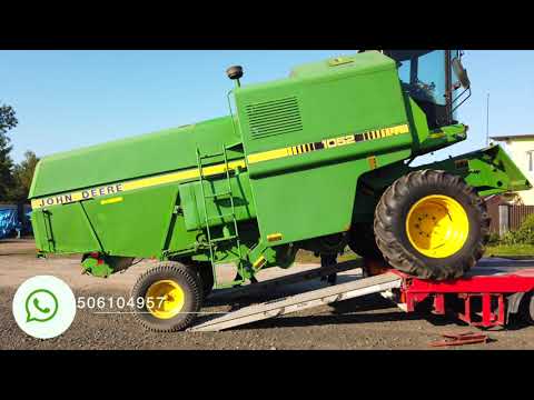 Видео: Это ШОК !Комбайны John Deere 1052 и Sampo 680 !Как новые !Только привезенные !