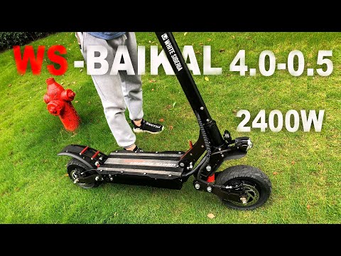 Видео: ДАРИМ ЭЛЕКТРОСАМОКАТ-КОНКУРС!!! WS-BAIKAL 2400W 4.0-5.0 АКБ PANASONIC Обзор-тест. WHITE SIBERIA