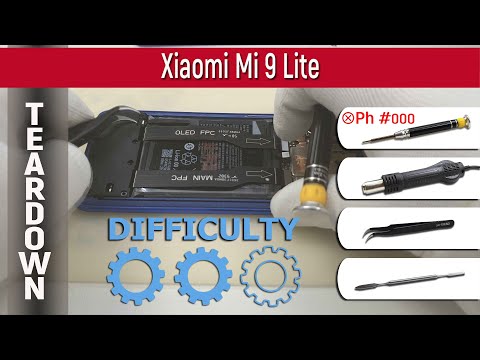 Видео: Как разобрать 📱 Xiaomi Mi 9 Lite M1904F3BG