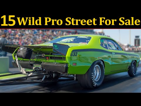 Видео: 15 уличных автомобилей Wild Pro на продажу — маслкары и хот-роды