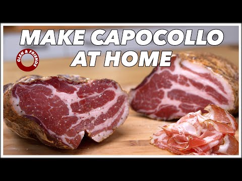 Видео: Как приготовить капоколло дома — Glen and Friends Cookings — Capocollo Fatto In Casa