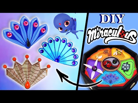 Видео: Сделай сам: ЧУДО павлина в реальной жизни от Miraculous Ladybug