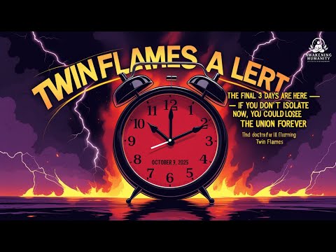 Видео: ⚠️ ПРЕДУПРЕЖДЕНИЕ БЛИЗНЕЦОВЫХ ПЛАМЕН: ПОСЛЕДНИЕ 3 ДНЯ НАСТУПАЮТ — ЕСЛИ ВЫ НЕ ИЗОЛИРУЕТЕСЬ СЕЙЧАС,...