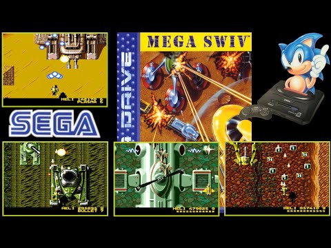 Видео: MEGA SWIV (E) (HELI, NO DAMAGE) (Сега / Mega Drive / Genesis) - Прохождение. БЕЗ КОММЕНТАРИЕВ.