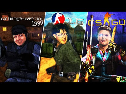 Видео: ПОЛНАЯ ИСТОРИЯ COUNTER STRIKE ОТ CS BETA 1999 ДО CS2