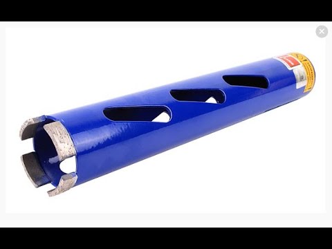 Видео: Обзор и тесты короны для сухого алмазного сверления Distar 52х320 мм