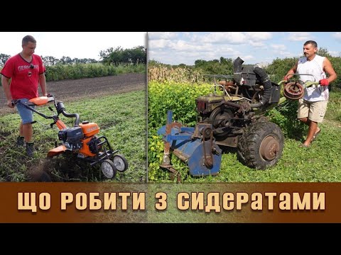 Видео: Все буде🇺🇦 Мульчуємо і заганяєм в землю сидерати. Робота двох МОТОБЛОКІВ. турбо і GTM