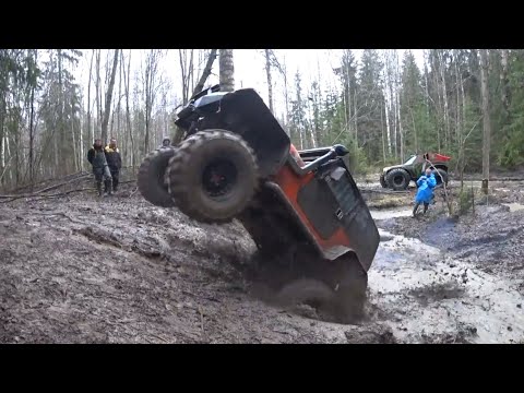 Видео: Быстрая река против болотохода, wrangler продолжает удивлять!
