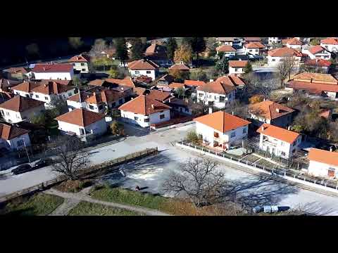 Видео: Село Гложене, поглед от високо.