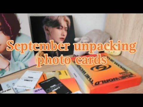 Видео: распаковка кпоп фотокарт и фотобуков// ateez, nct, zerobaseone