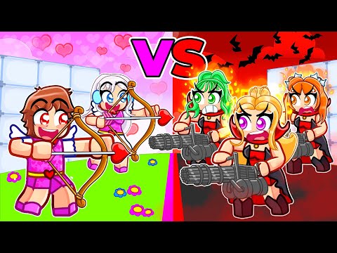 Видео: Любовь против ненависти в Roblox Rivals...