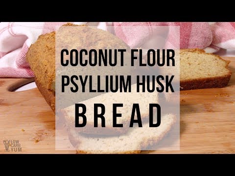 Видео: Низкоуглеводный кокосовый хлеб с псиллиумом