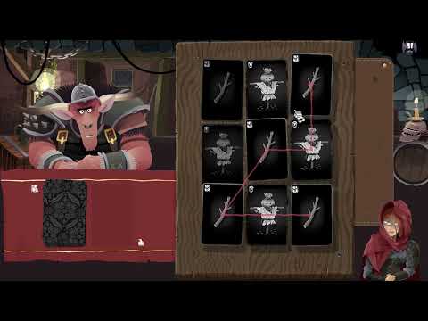Видео: Card Crawl Adventure геймплей начало прохождение как играть карточный рогалик