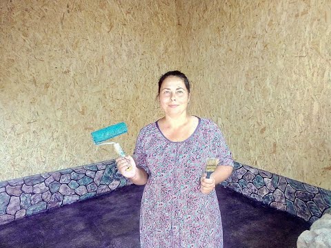 Видео: покрытие бетонного пола за копейки / concrete floor coating for a penny