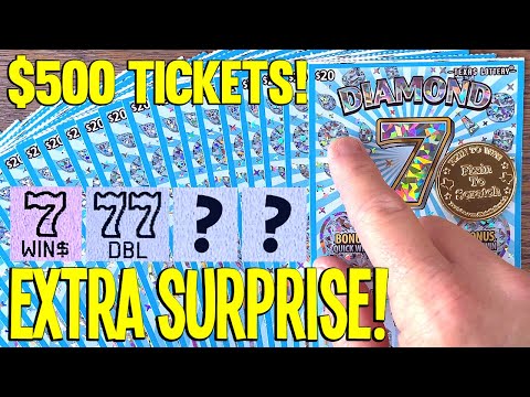 Видео: Я купил ПОЛНУЮ ПАЧКУ! Лотерейные билеты Diamond 7s за 500 долларов!