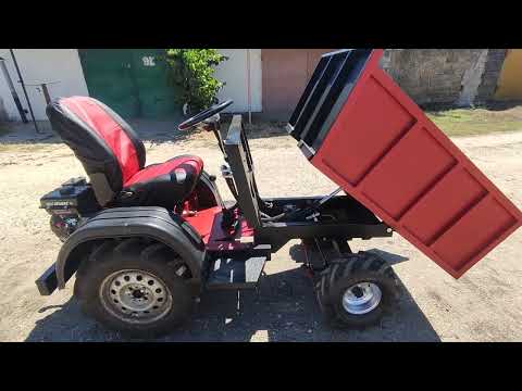 Видео: Минитрактор Т16 (готов) 