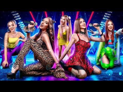 Видео: Кто Станет Главной Поп Звездой? Плохая vs Милая vs Популярная vs Дерзкая vs Богатая Девушка