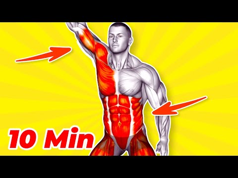 Видео: ➜ РАСТАВЬТЕ ЖИР НА ЖИВОТЕ И БОКОВЫХ ЖИРАХ ➜ Быстрая 10-МИНУТНАЯ рутина!