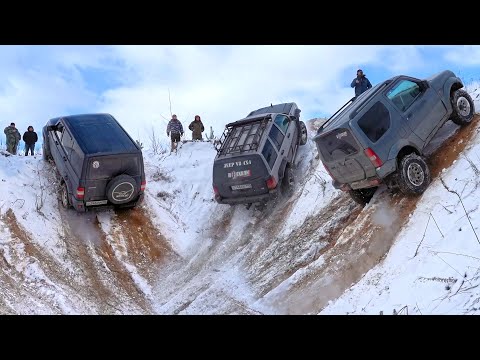 Видео: СЛАБОНЕРВНЫМ НЕ СМОТРЕТЬ! ГОРА ПСИХОВ! JEEP против TOYOTA, SUZUKI, УАЗ, НИВА, HUYNDAI, VOLKSWAGEN