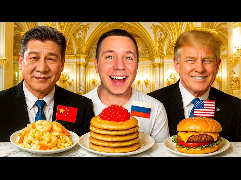 Видео: Едим Любимую Еду Президентов!