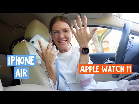 Видео: Встреча с дедом / Похудела в отпуске? Заехала к Оле / Купила новый Iphone Air / Новые Apple Watch