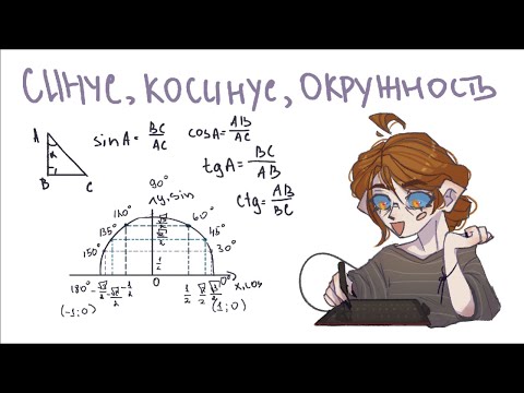 Видео: СИНУСЫ! - разбираем тригонометрическую окружность, sin, cos, tg, ctg | VHISPU