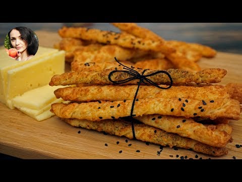 Видео: Хрустящие СЫРНЫЕ Палочки. 🧀 Вкуснее Чипсов! | Кулинарим с Таней