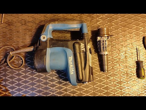 Видео: Ремонт makita HR4011C перфоратор sds max Часть 2/2