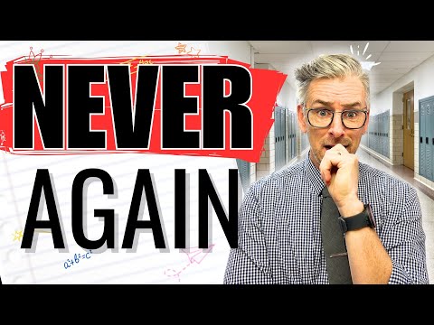 Видео: 8 ошибок в преподавании, которые я больше никогда не совершу