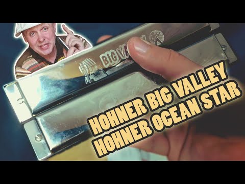 Видео: Обзор губных гармоник Hohner Big Valley и Hohner Ocean Star @SibHarper
