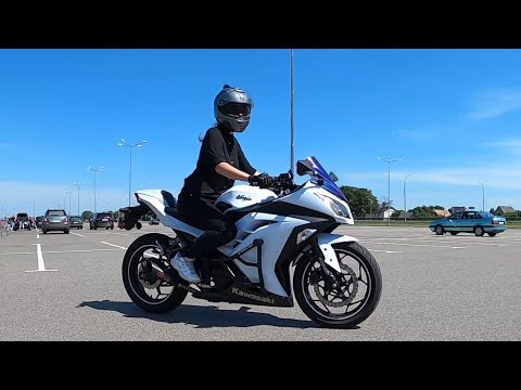 Видео: Kawasaki ninja 300. Интервью-обзор с владельцем.