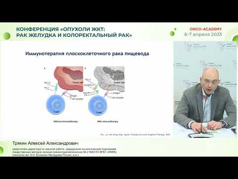 Видео: Возможности лекарственной терапии первой линии рака пищевода. Трякин А. А.