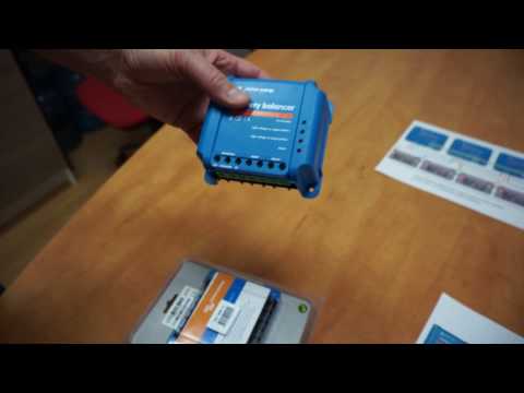 Видео: VICTRON BATTERY BALANCER аккумуляторный балансир для балансировки 2-х и более АКБ