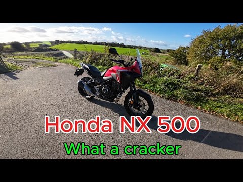 Видео: Honda NX500 Что за крекер