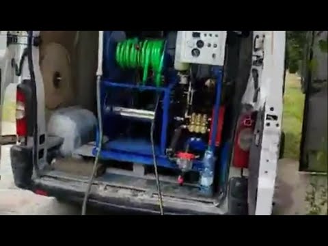 Видео: Каналопромивний автомобіль Opel Movano