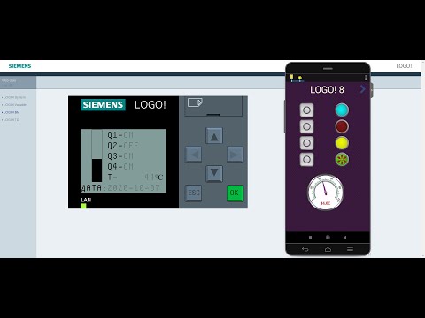 Видео: VIRTUINO Modbus & LOGO!8 - Первая программа💥