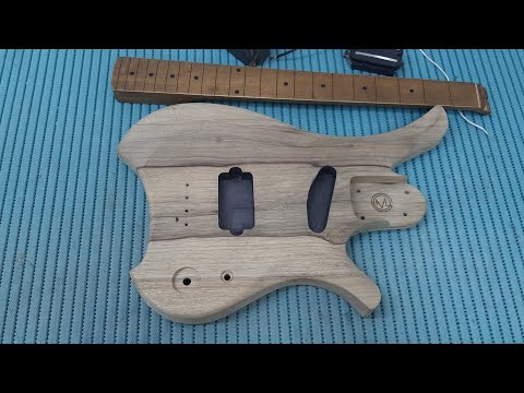 Видео: OMGUITARS. Корпус для безголовой гитары (Headless). Часть 7.