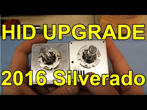 Видео: [КАК СДЕЛАТЬ] Модернизация ламп HID D5S на Silverado 2016-2018 годов выпуска — Morimoto (простая ...