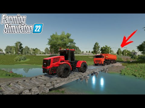 Видео: [РП] СТРОИТЕЛЬСТВО НОВОГО МОСТА В FARMING SIMULATOR 22