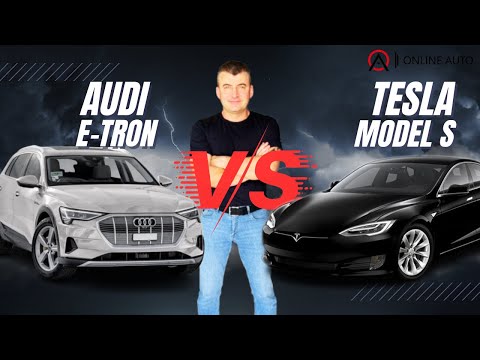 Видео: 🔋 Audi E-tron 55 2019 проти Tesla Model S 2019 Performance! Що ж КРАЩЕ? ТАКОГО ЩЕ НЕ БУЛО/OnlineAuto