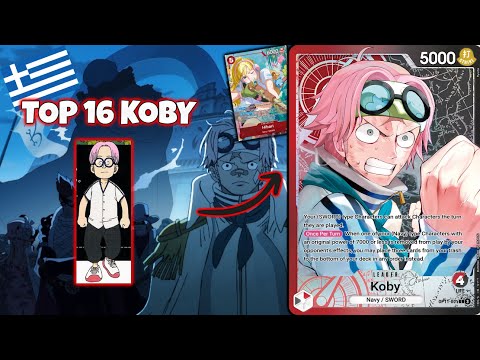 Видео: OP12 | ТОП-16 АФИНСКИХ РЕГИОНАЛЬНЫХ R/B KOBY | JOHN | КАРТОЧНАЯ ИГРА ONE PIECE