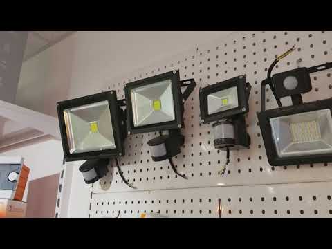 Видео: Выбор светодиодного прожектора. Магазин Led-one