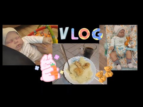 Видео: VLOG:ДЕНЬ С РЕБОРНОМ ТИМОМ! Алиса скоро приедит?? 😲🤭. Первый раз попробовали детское пюре!? 