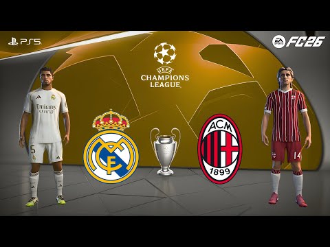 Видео: ФК 26 - Реал Мадрид против Милана | Финал ЛЧ 2026 | Лука Модрич против Килиана Мбаппе: эпическая ...