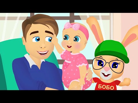 Видео: 🌈 Школа кролика Бобо – 😊 Глазки, носик, ротик 🙂 Изучаем части лица!  – Развивающие песенки для детей
