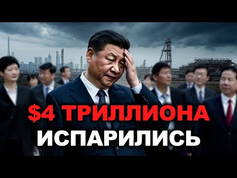 Видео: $4 триллиона испарились: как рушится китайское экономическое чудо. Конец эпохи?