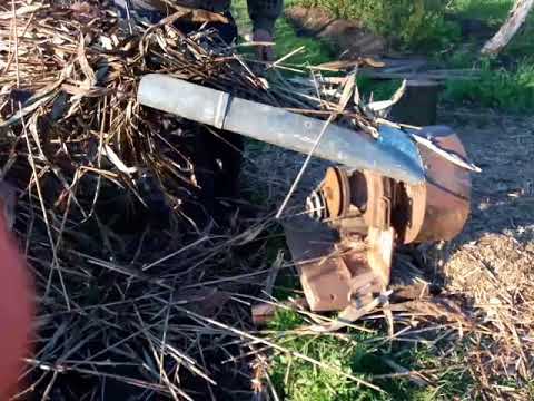 Видео: Измельчитель камыша