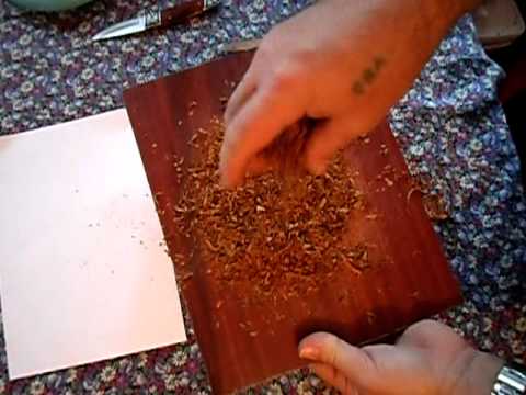 Видео: №29 Табак  Нарезка табака ножом