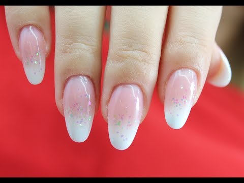 Видео: Коррекция классический миндаль/Бейби френч