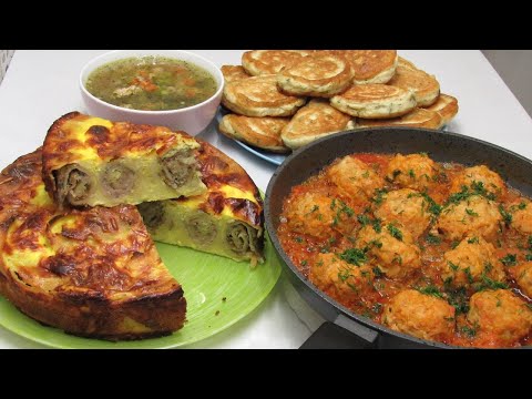 Видео: Готовлю 4 блюда из 1кг фарша - Бюджетно Просто и очень ВКУСНО! А Вы так делаете? Выпуск 9